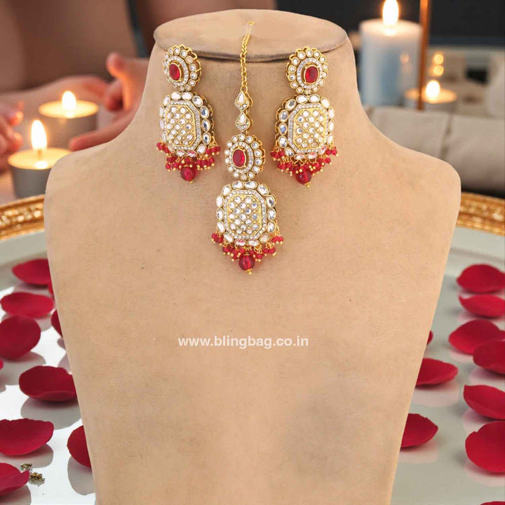 Rani Dharini Kundan Jewellery Set