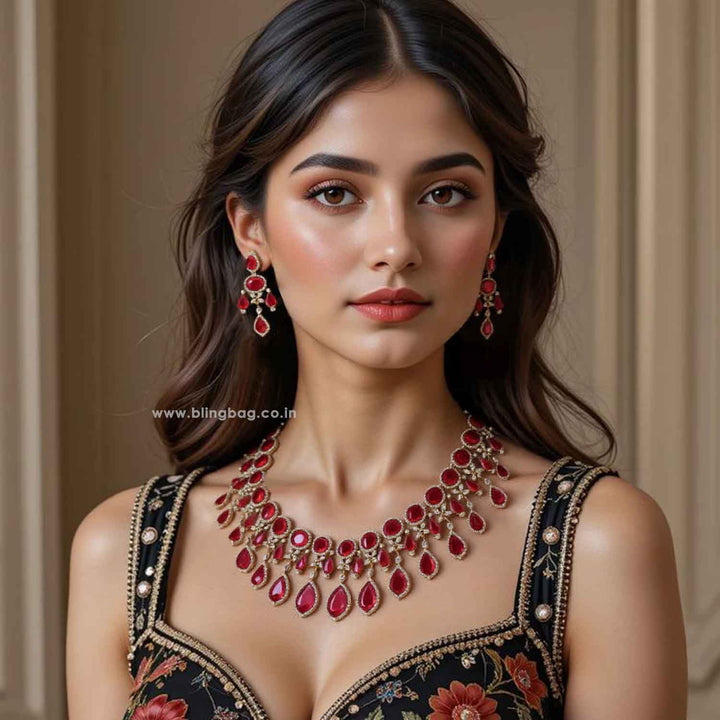 Rani Diamora Victorian Jewellery Set - New Arrival