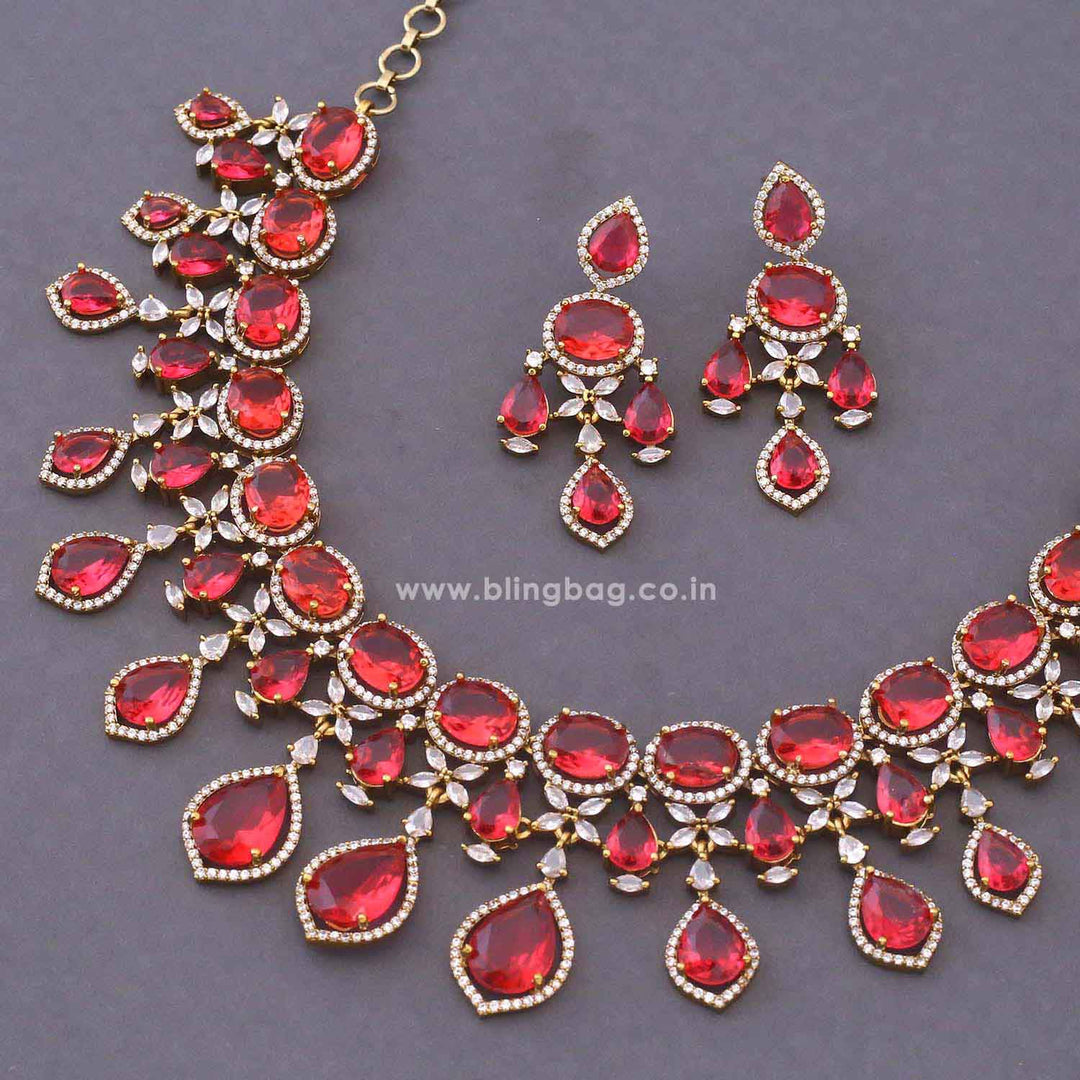 Rani Diamora Victorian Jewellery Set - New Arrival