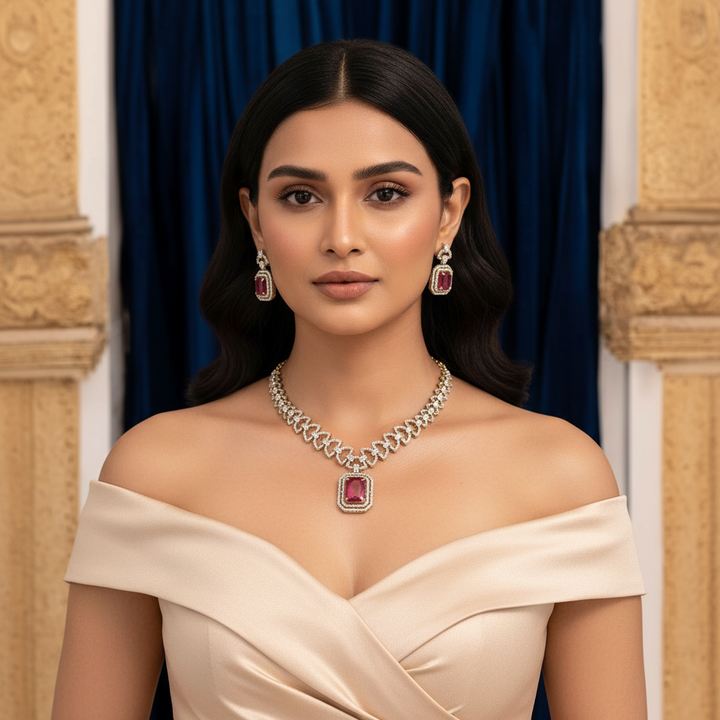 Rani Echoes Victorian Jewellery Set - New Arrival