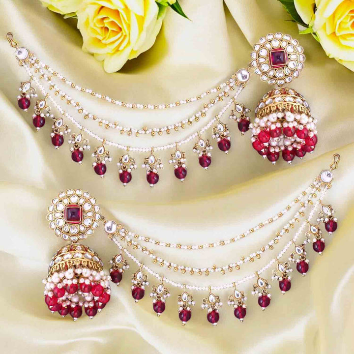 Rani Ekshita Sahara Jhumkis