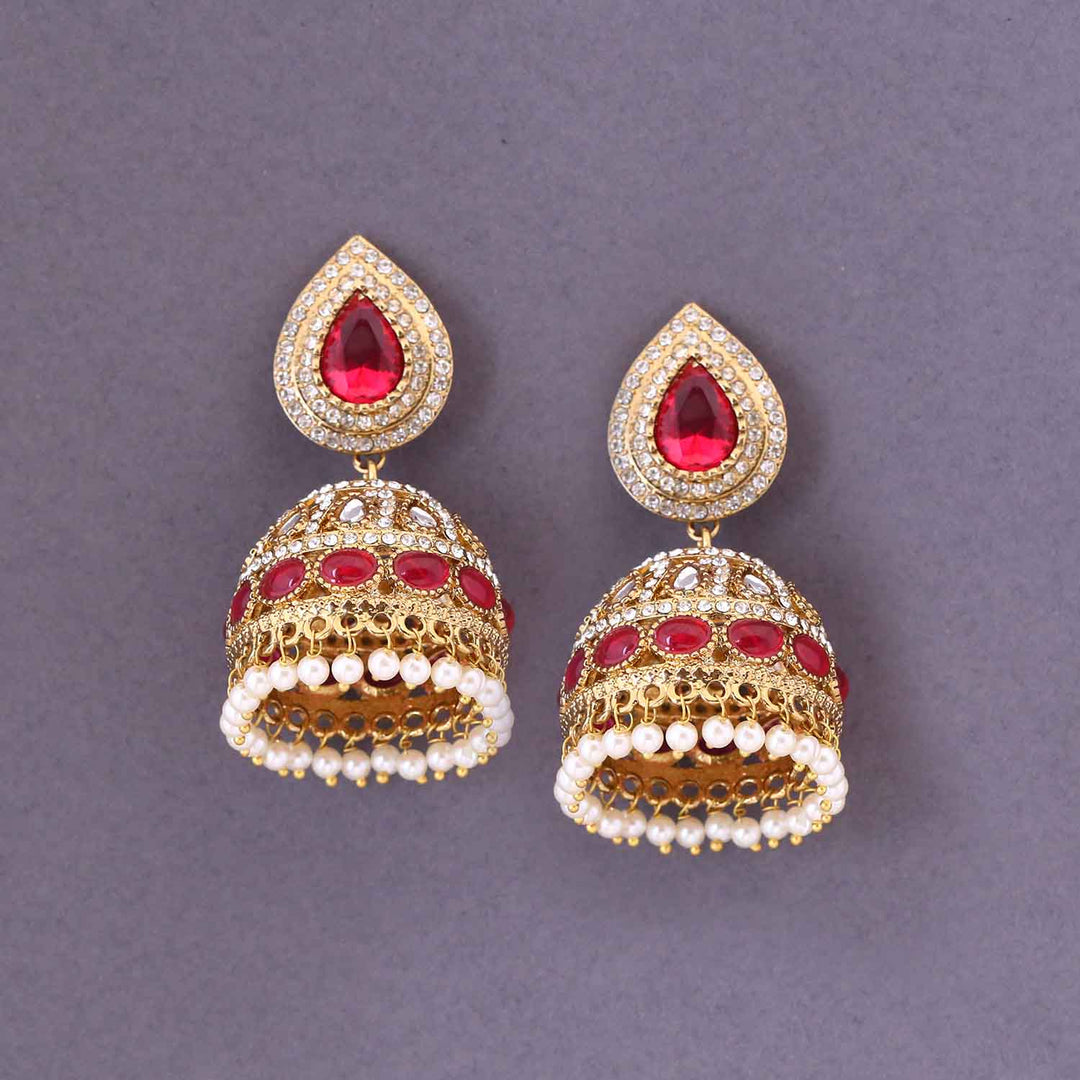 Rani Fadwa Jhumkis