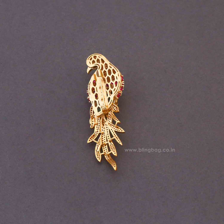Rani Feather Brooch