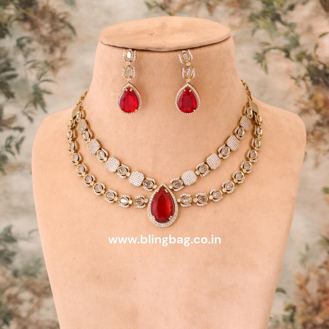 Rani Freena Victorian Jewellery Set - New Arrival
