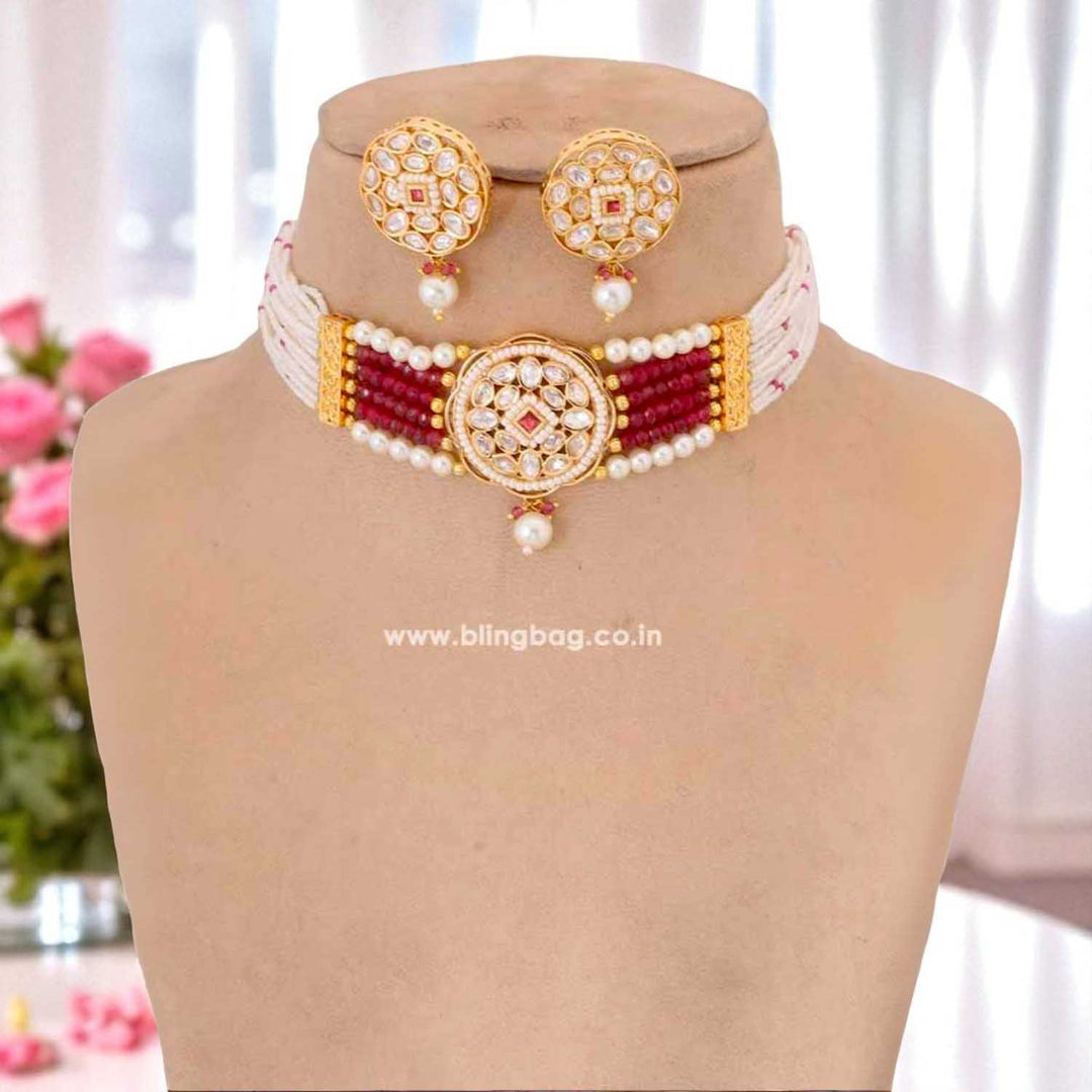 Rani Geetika Jewellery Set