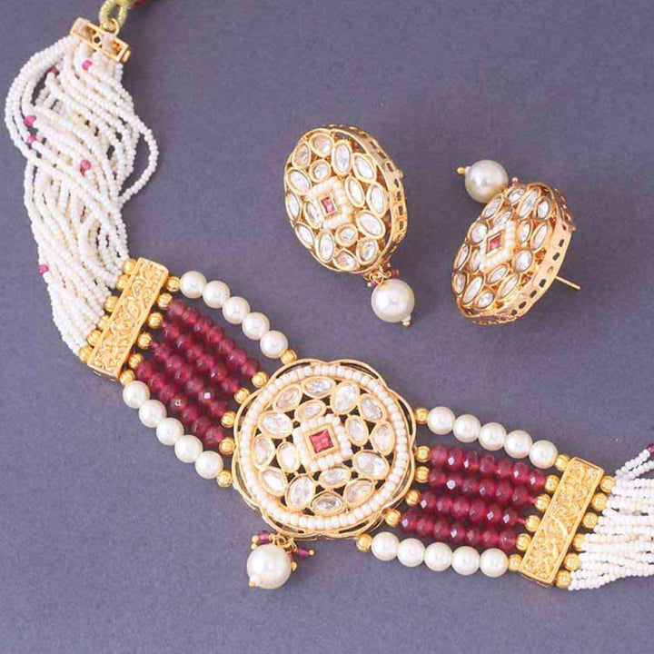 Rani Geetika Jewellery Set