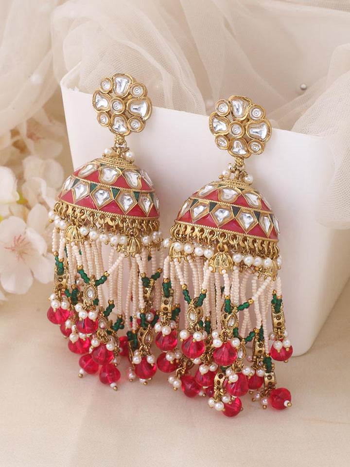 Rani Girina Ethnic Jhumkis