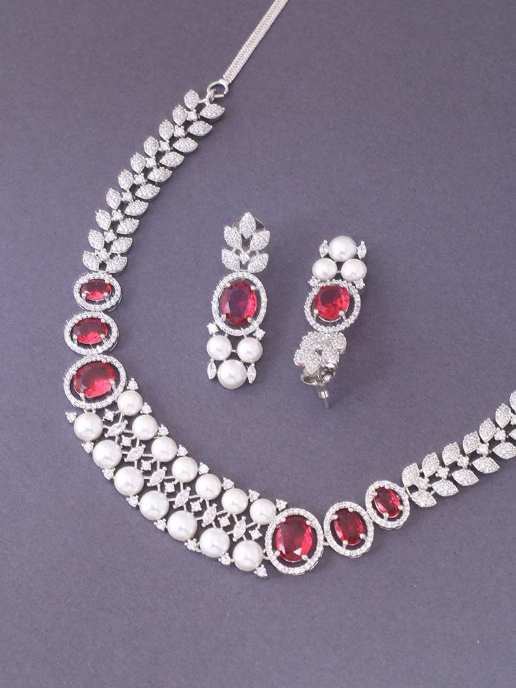 Rani Giselle Zirconia Jewellery Set