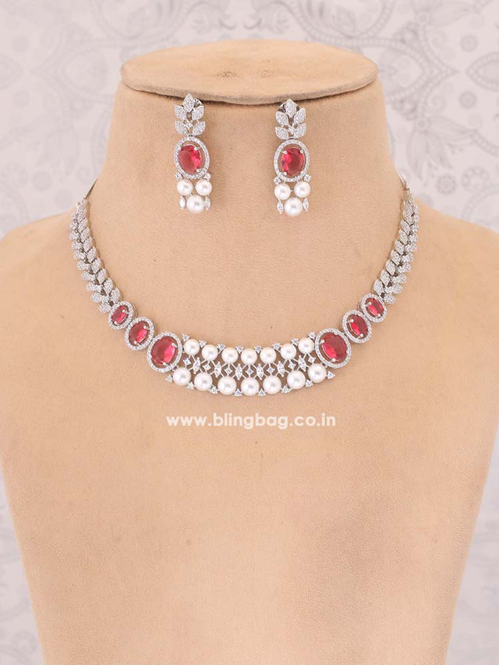 Rani Giselle Zirconia Jewellery Set