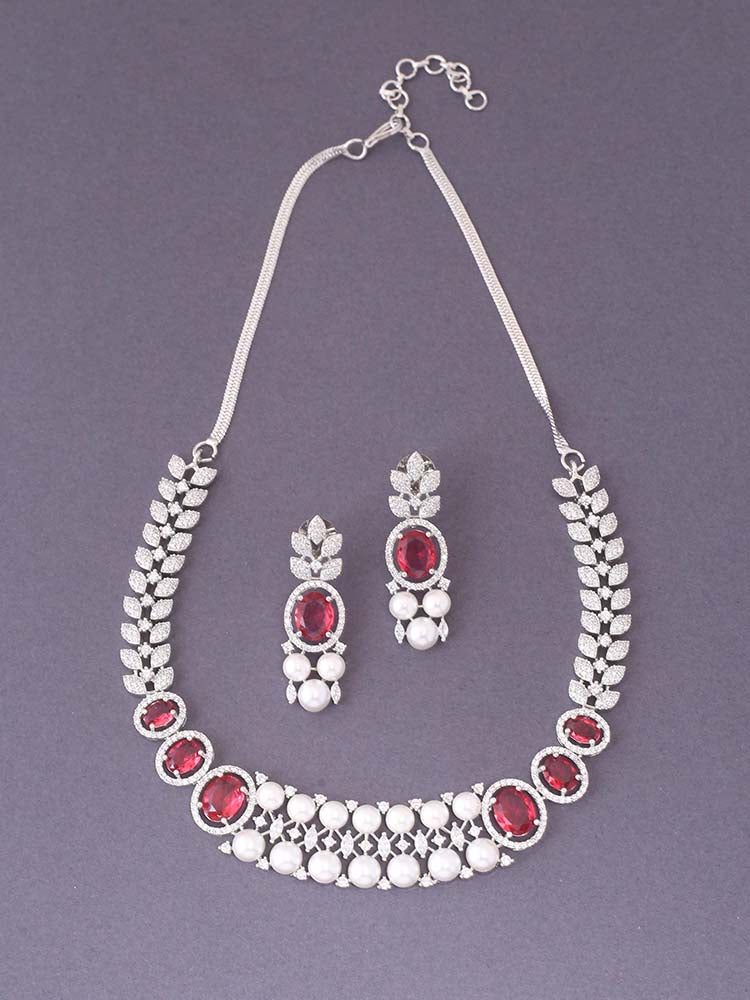 Rani Giselle Zirconia Jewellery Set