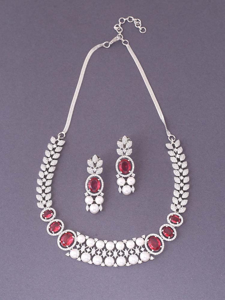 Rani Giselle Zirconia Jewellery Set