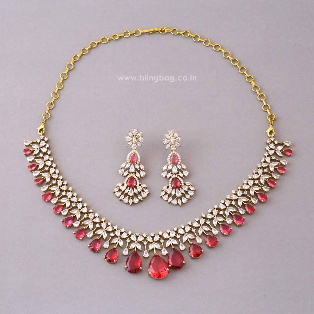 Rani Glimmer Victorian Jewellery Set - New Arrival