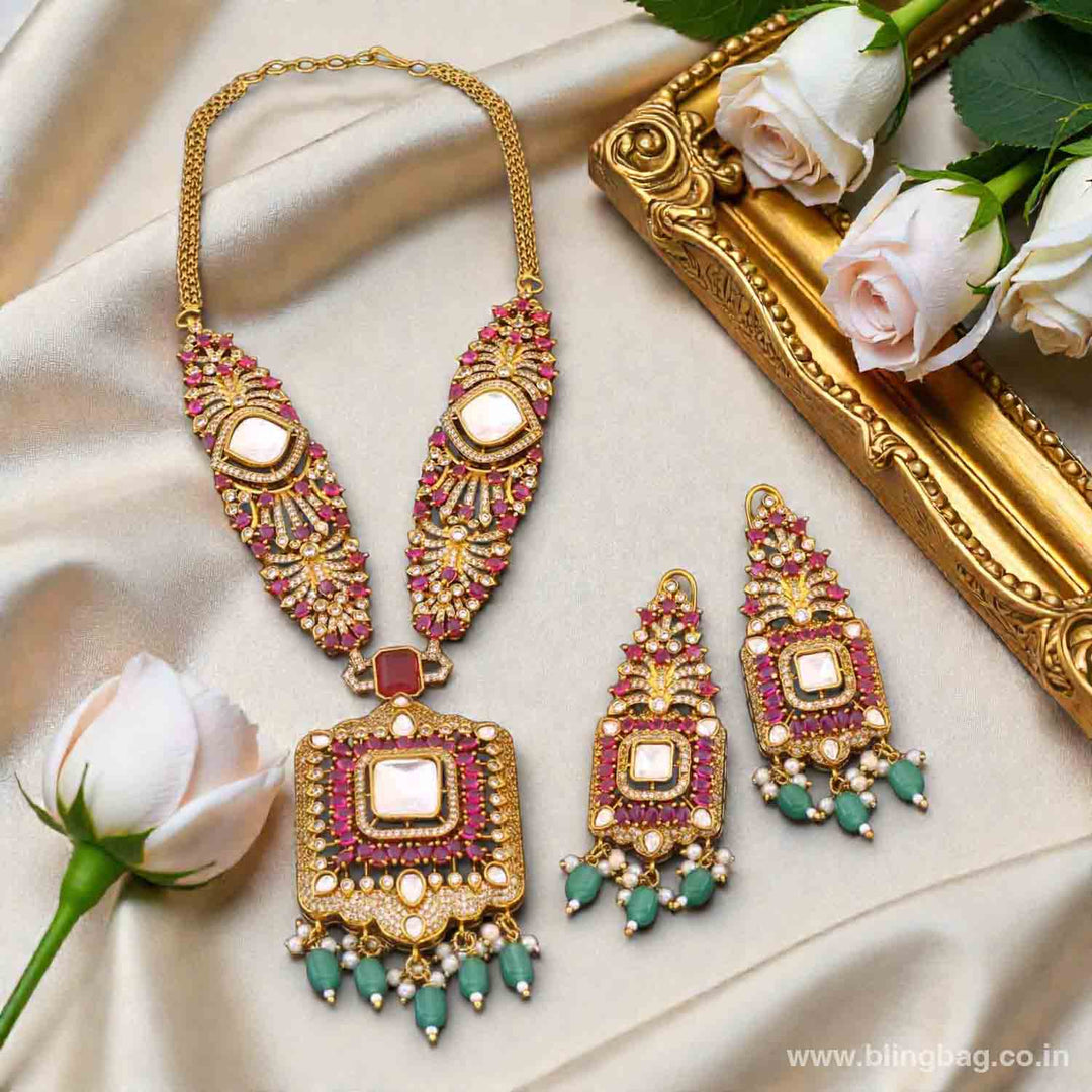Rani Graceine Hasli Victorian Jewellery Set- New Arrivals