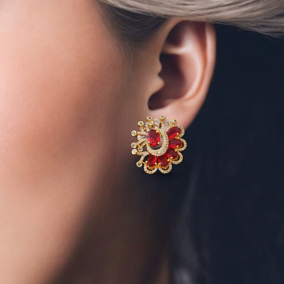 Rani Guinee Zirconia Studs