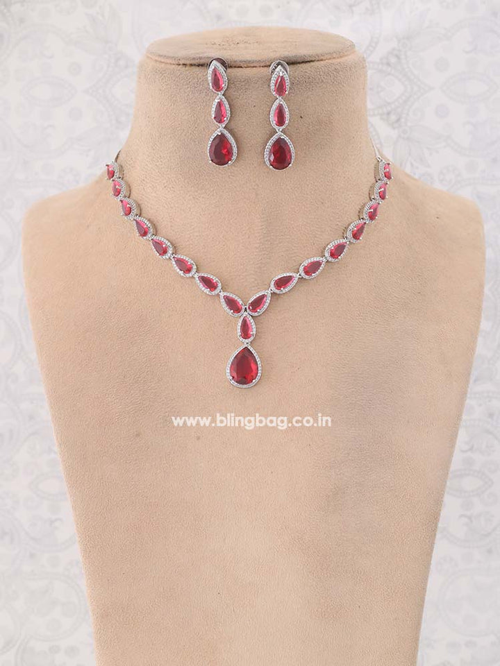 Rani Hagar Zirconia Jewellery Set