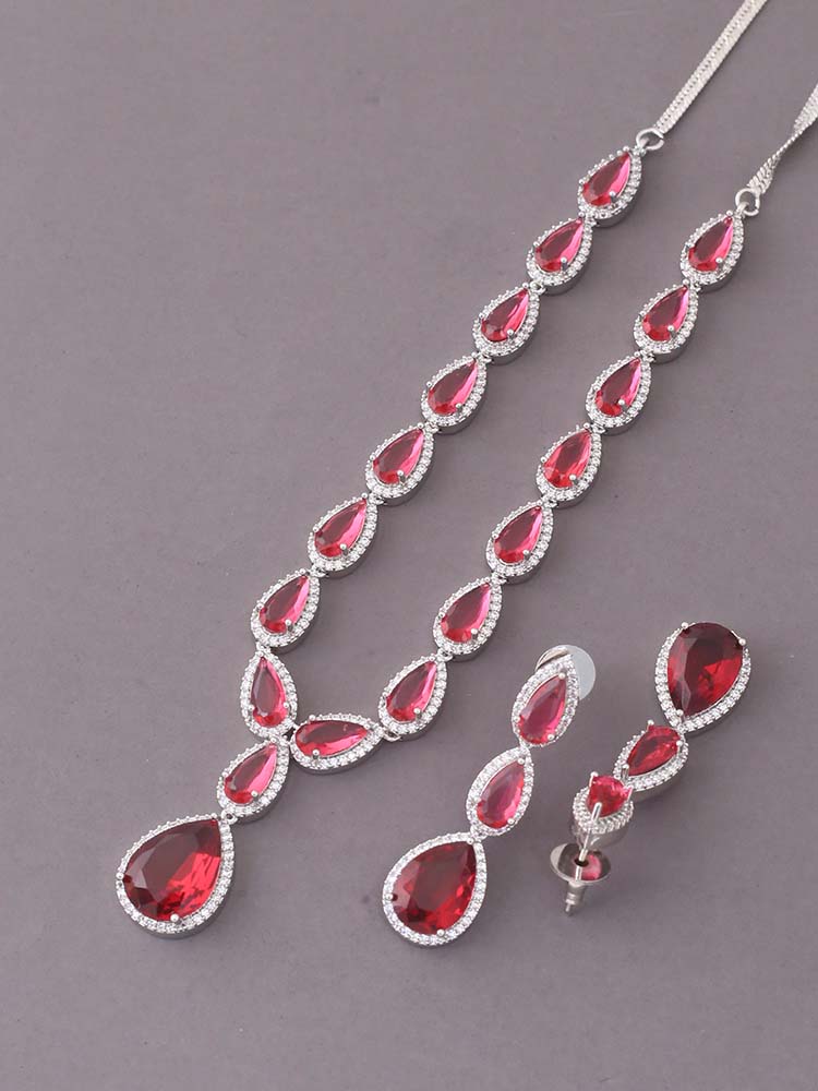 Rani Hagar Zirconia Jewellery Set