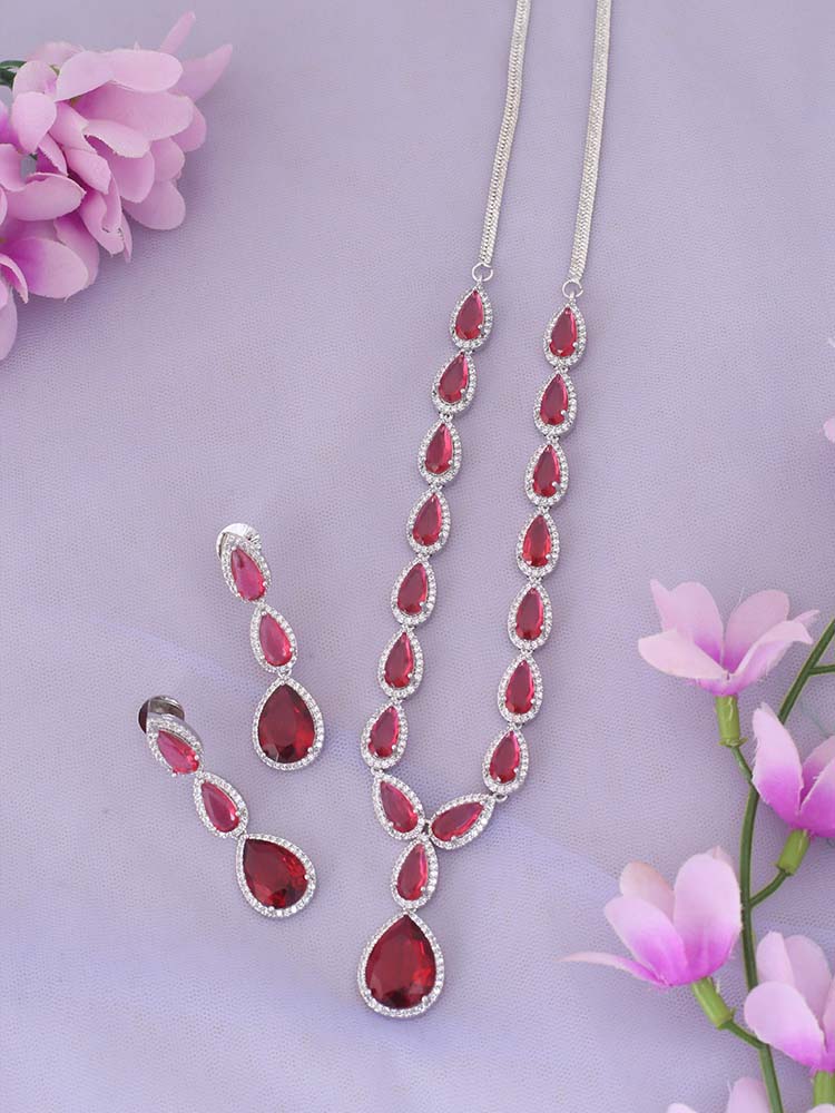 Rani Hagar Zirconia Jewellery Set