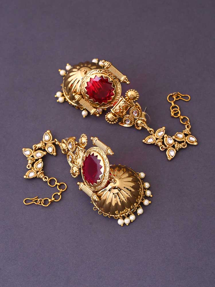 Rani Hemavati Sahara Jhumkis