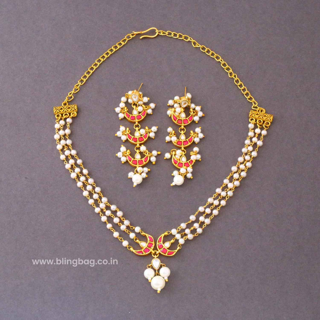 Rani Hrishani Antique Jewellery Set- New Arrivals