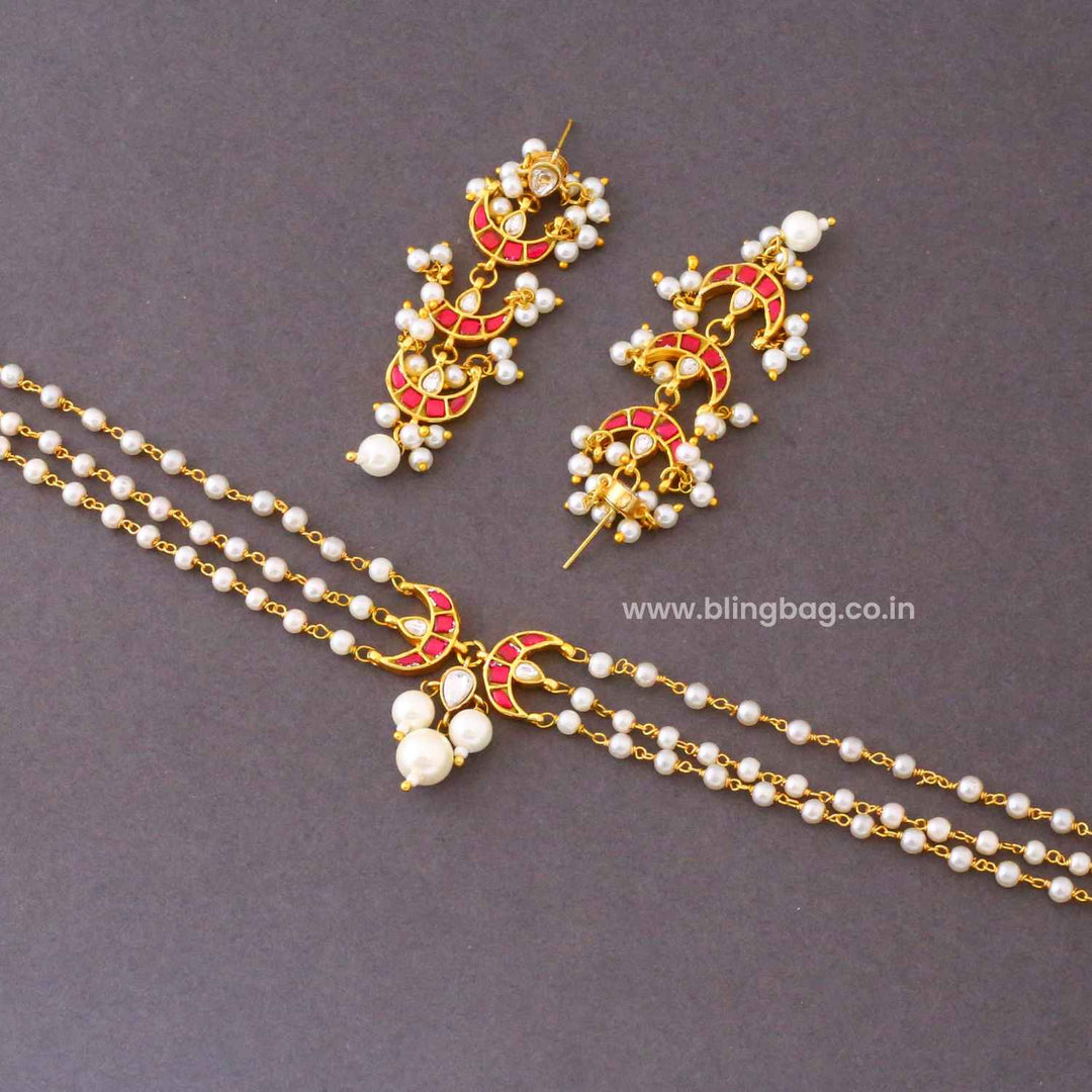 Rani Hrishani Antique Jewellery Set- New Arrivals