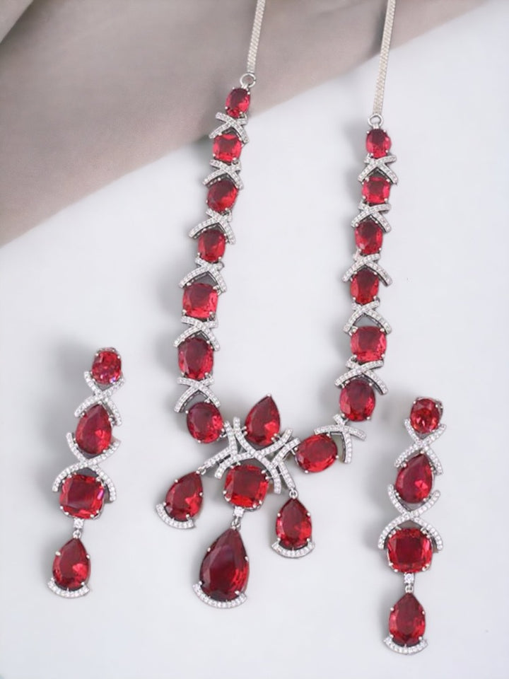Rani Jezebel Zirconia Jewellery Set