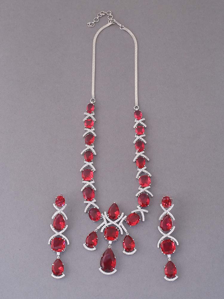 Rani Jezebel Zirconia Jewellery Set