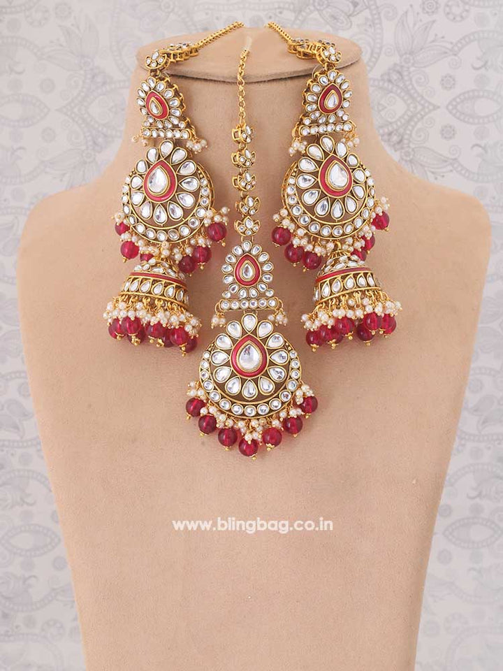 Rani Jinal Maang Tikka Set