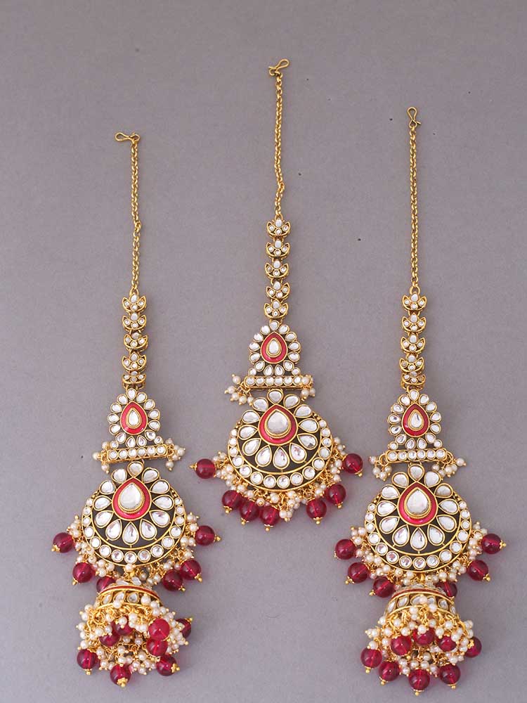 Rani Jinal Maang Tikka Set