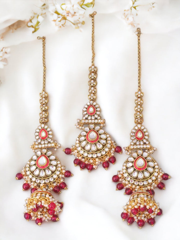 Rani Jinal Maang Tikka Set