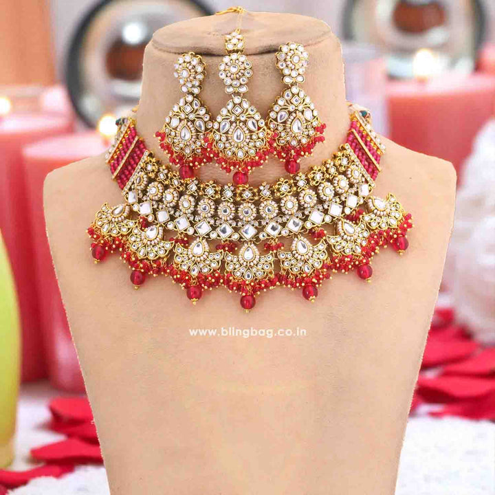 Rani Kalyaani Kundan Jewellery Set