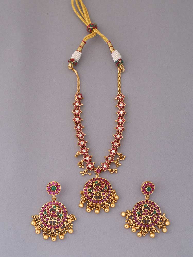 Rani Kamadeva Temple Jewellery Set