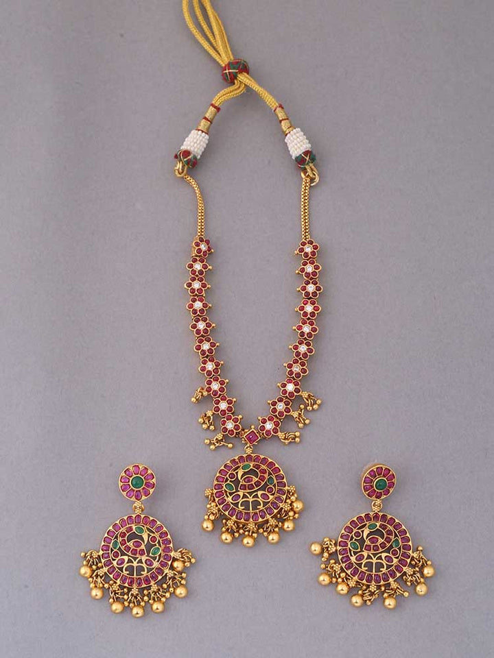Rani Kamadeva Temple Jewellery Set