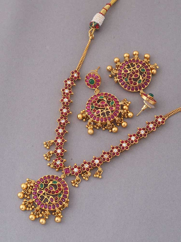 Rani Kamadeva Temple Jewellery Set