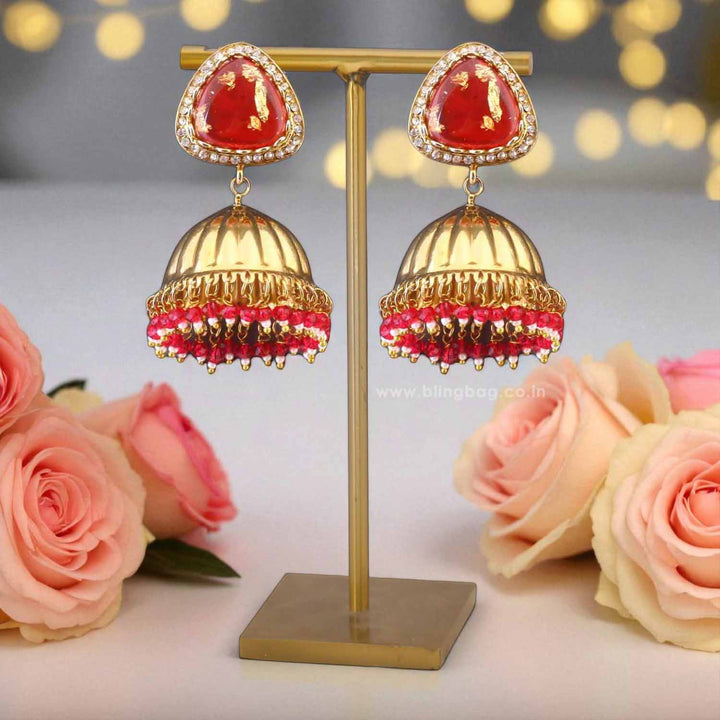 Rani Kasturi Jhumkis