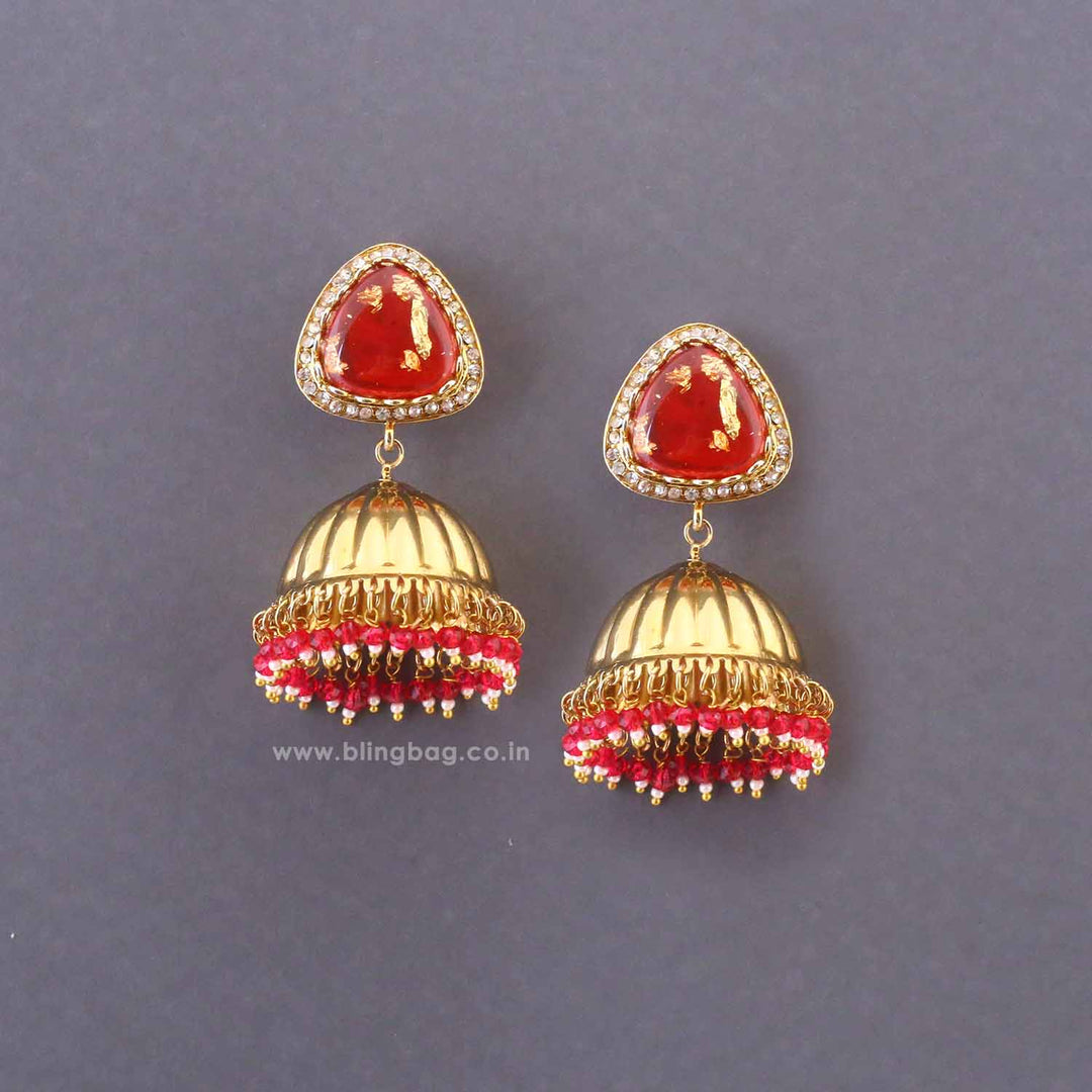 Rani Kasturi Jhumkis
