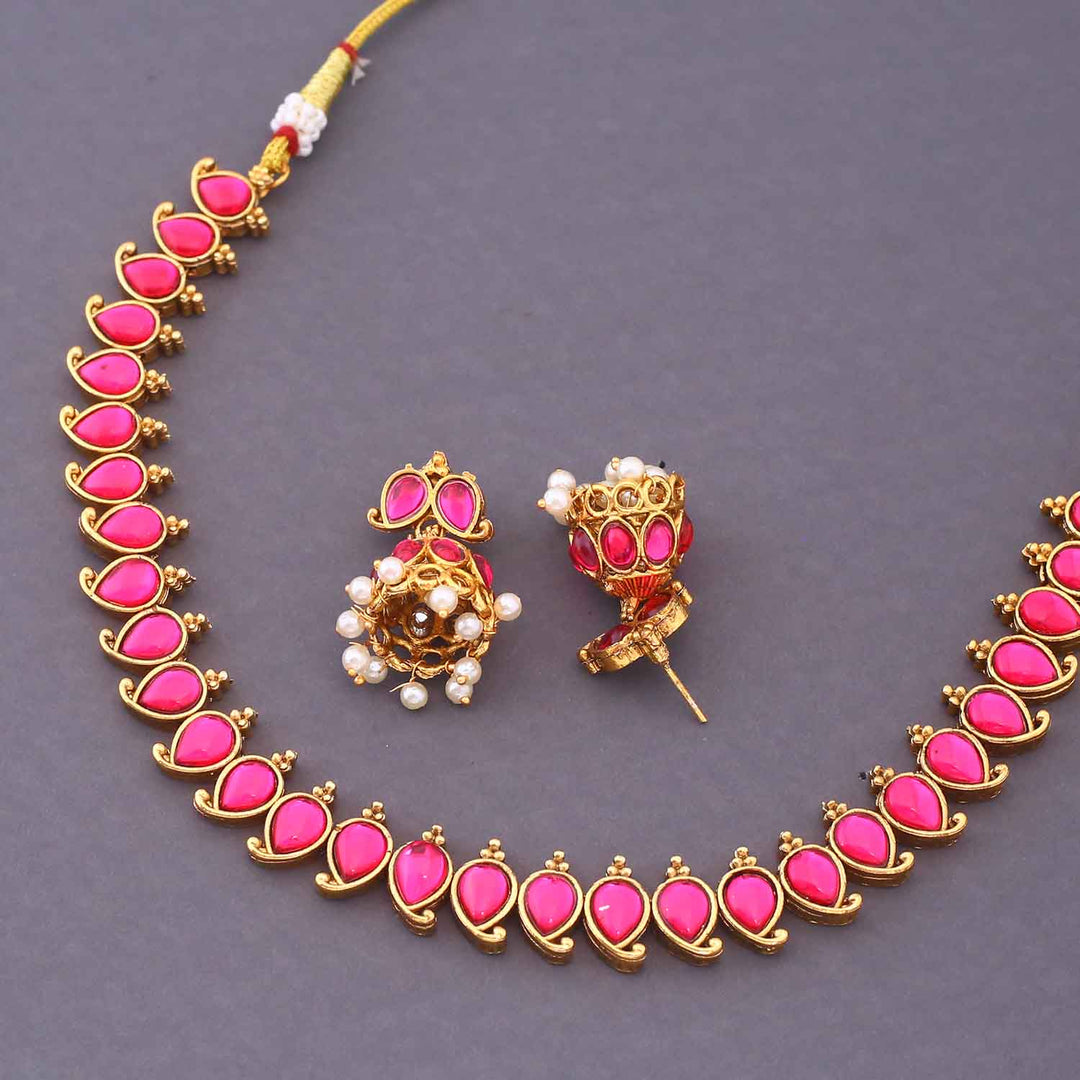 Rani Kumuda Antique Jewellery Set - New Arrival