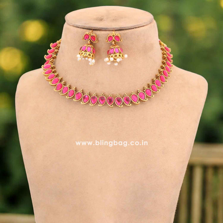 Rani Kumuda Antique Jewellery Set - New Arrival