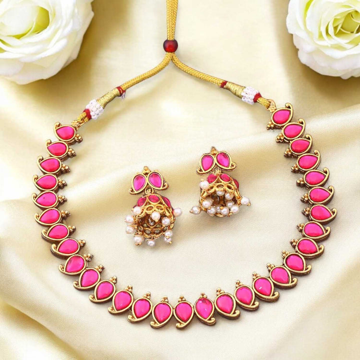 Rani Kumuda Antique Jewellery Set - New Arrival