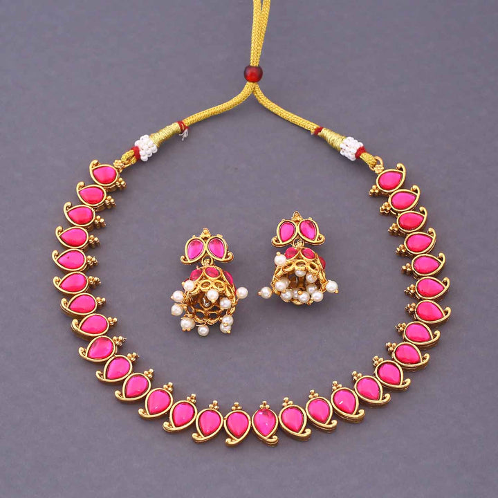Rani Kumuda Antique Jewellery Set - New Arrival