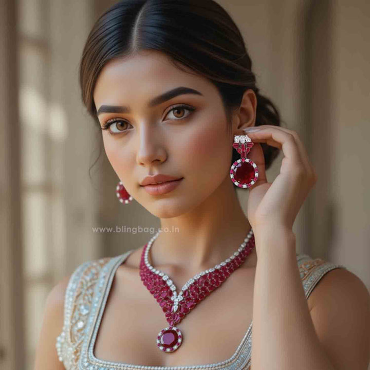 Rani Kyian Zirconia Jewellery Set