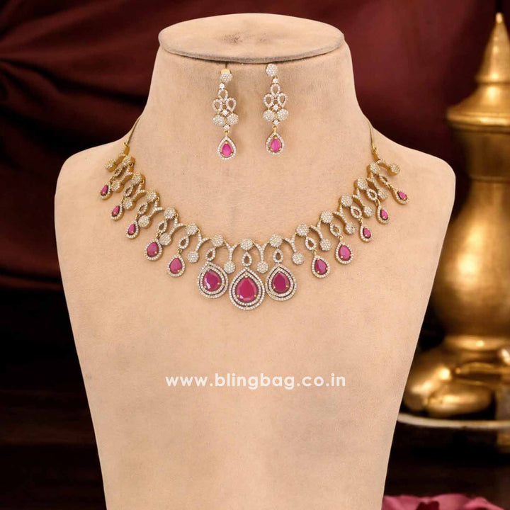 Rani Lavya Victorian Jewellery Set - New Arrival