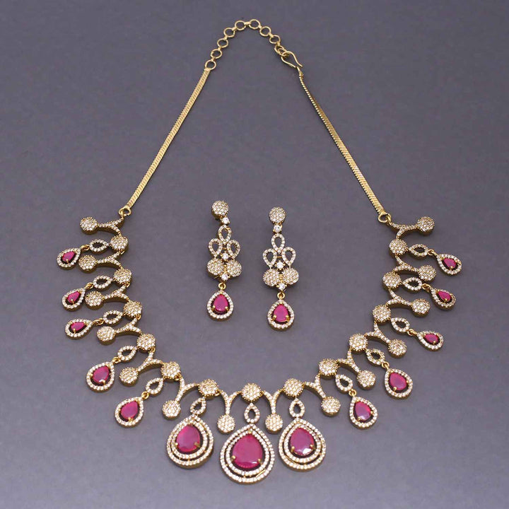 Rani Lavya Victorian Jewellery Set - New Arrival