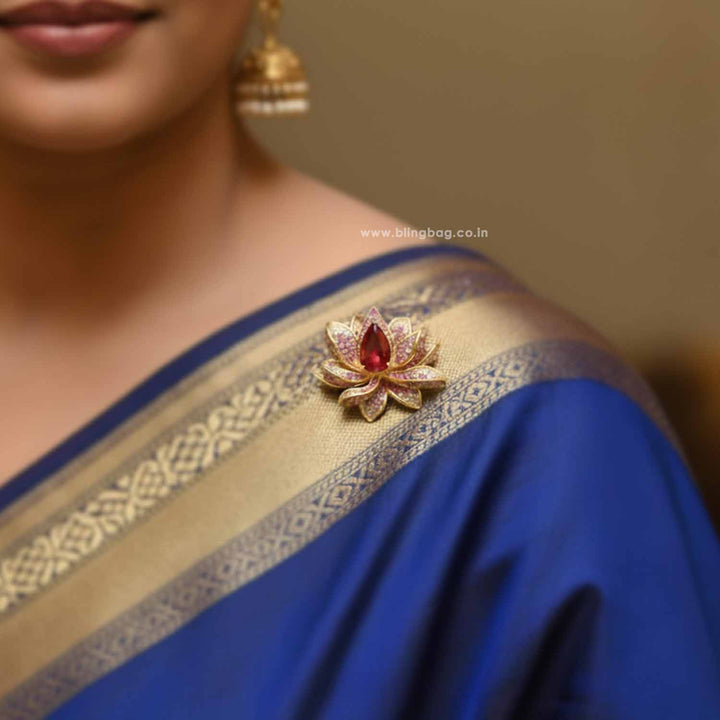 Rani Lotus Brooch