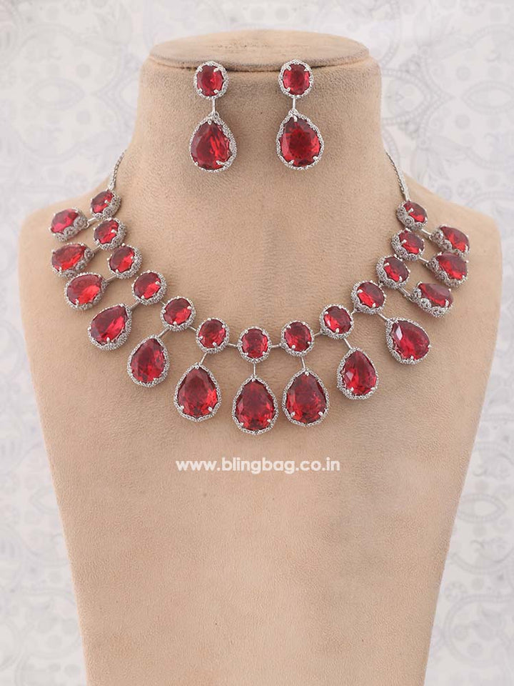 Rani Magdalen Zirconia Jewellery Set