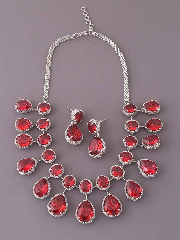Rani Magdalen Zirconia Jewellery Set