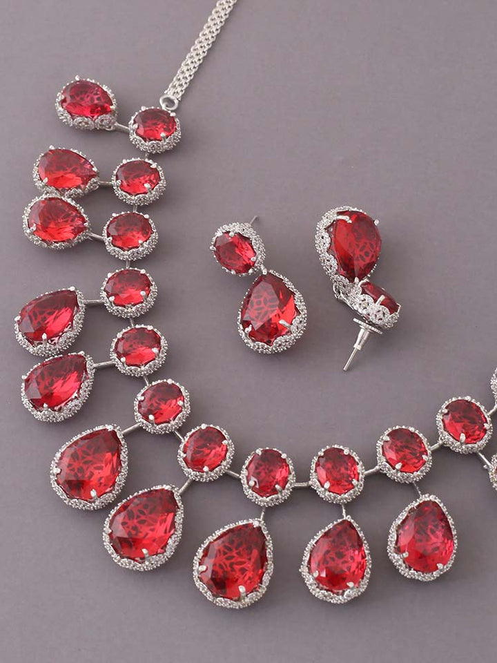 Rani Magdalen Zirconia Jewellery Set