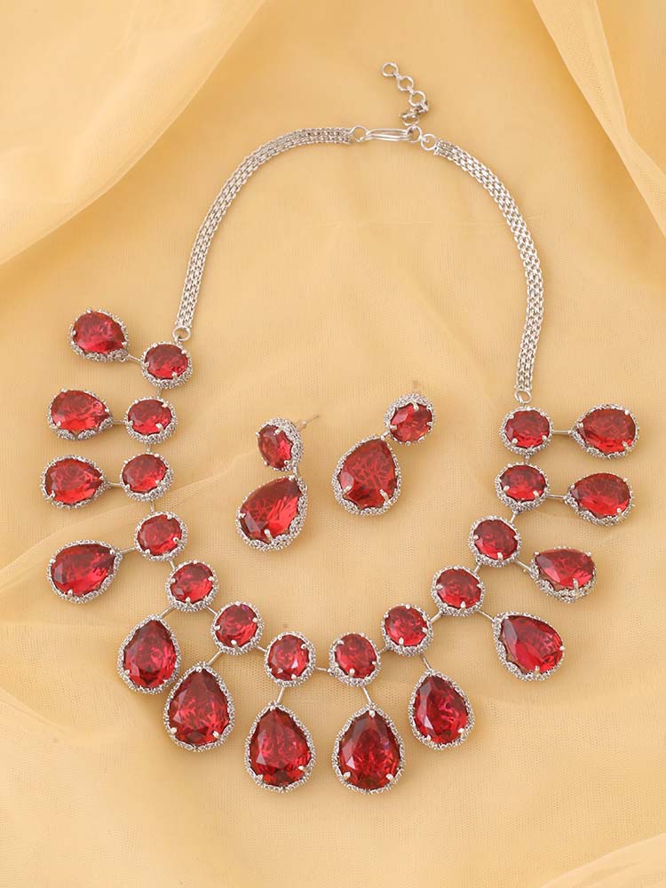 Rani Magdalen Zirconia Jewellery Set