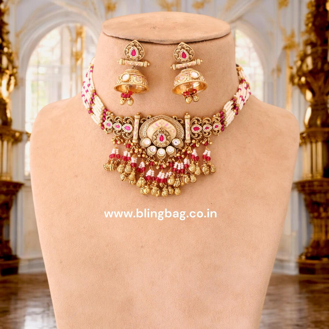 Rani Mahathi Antique Rajwadi Set