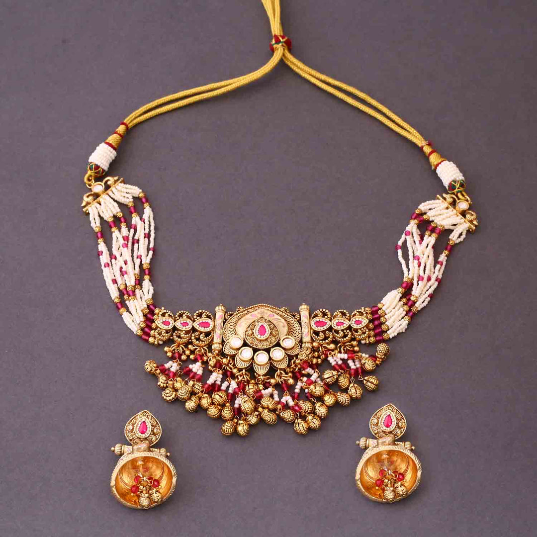 Rani Mahathi Antique Rajwadi Set