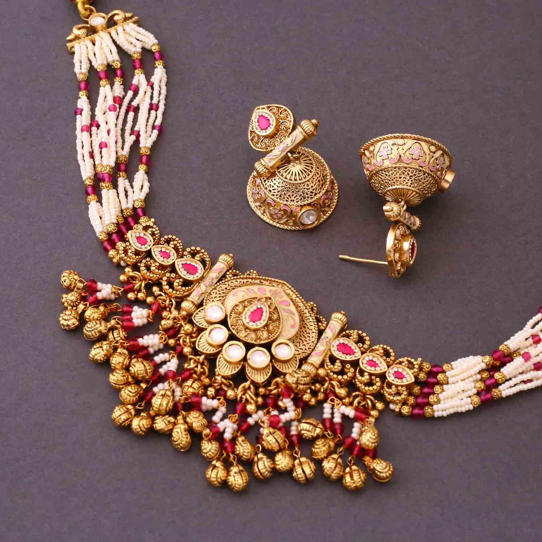 Rani Mahathi Antique Rajwadi Set